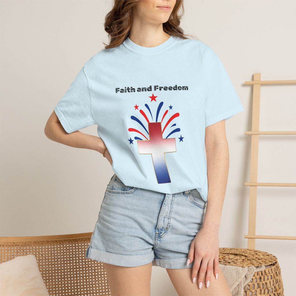 Faith and Freedom T-shirt | Christian Tee