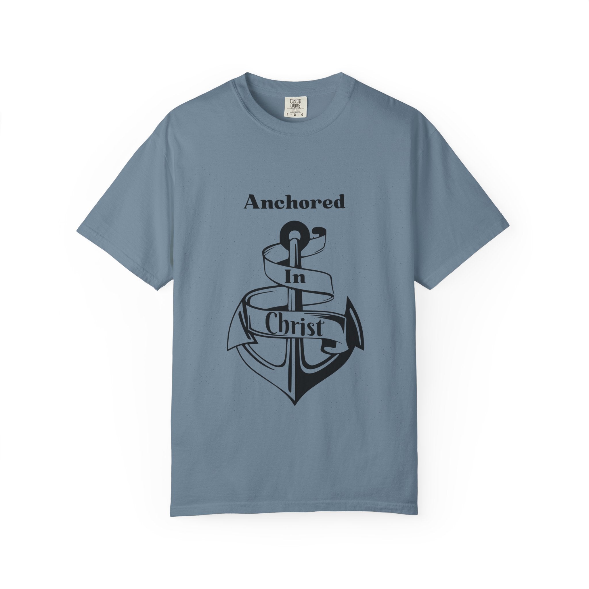Anchored in Christ — Spiritual Christian Tee