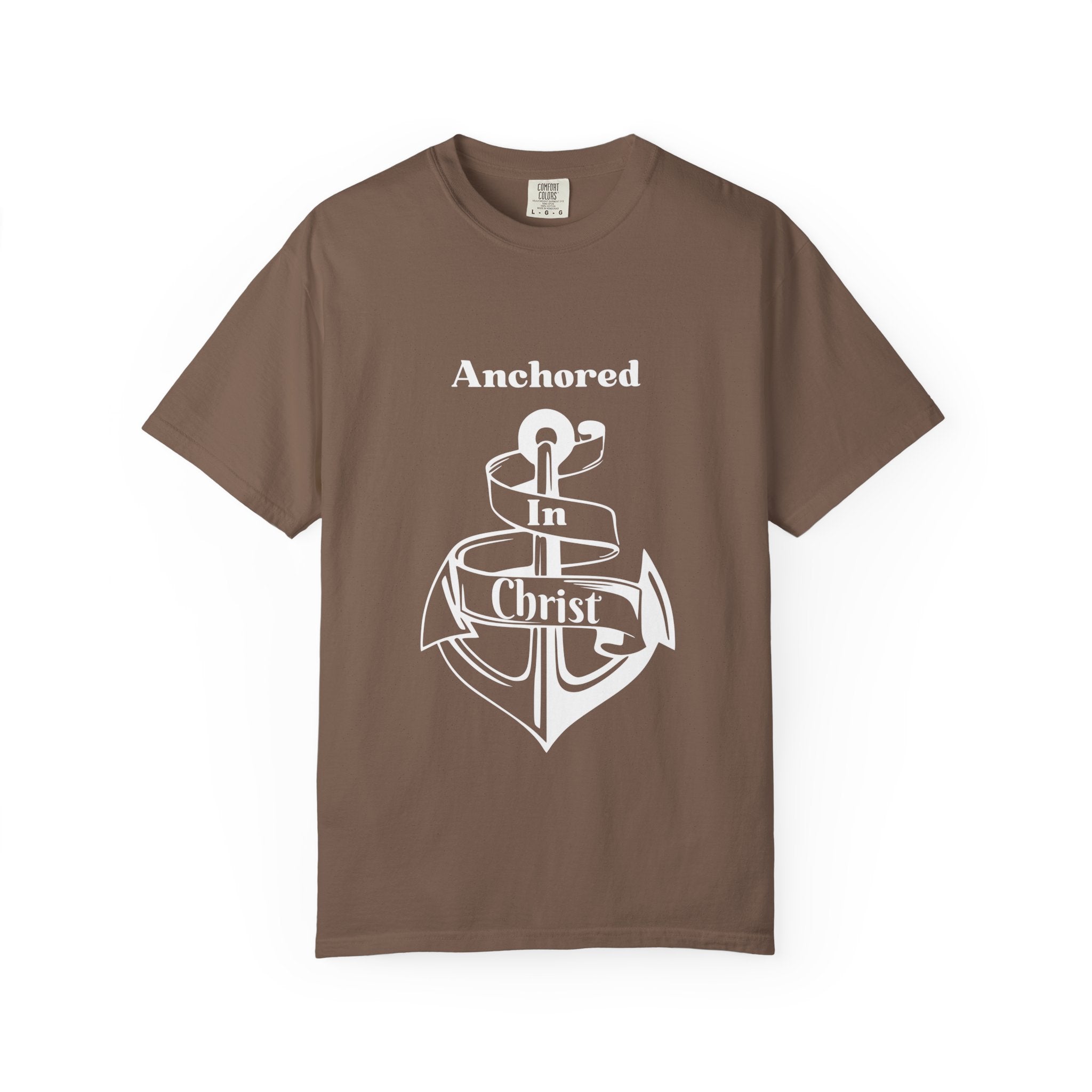 Anchored in Christ — Spiritual Christian Tee