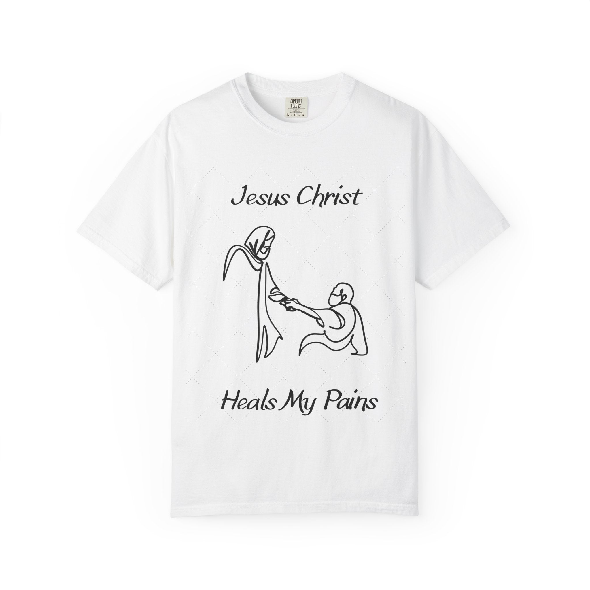Jesus Christ Heals Me T-Shirt — Christian Faith Graphic Tee