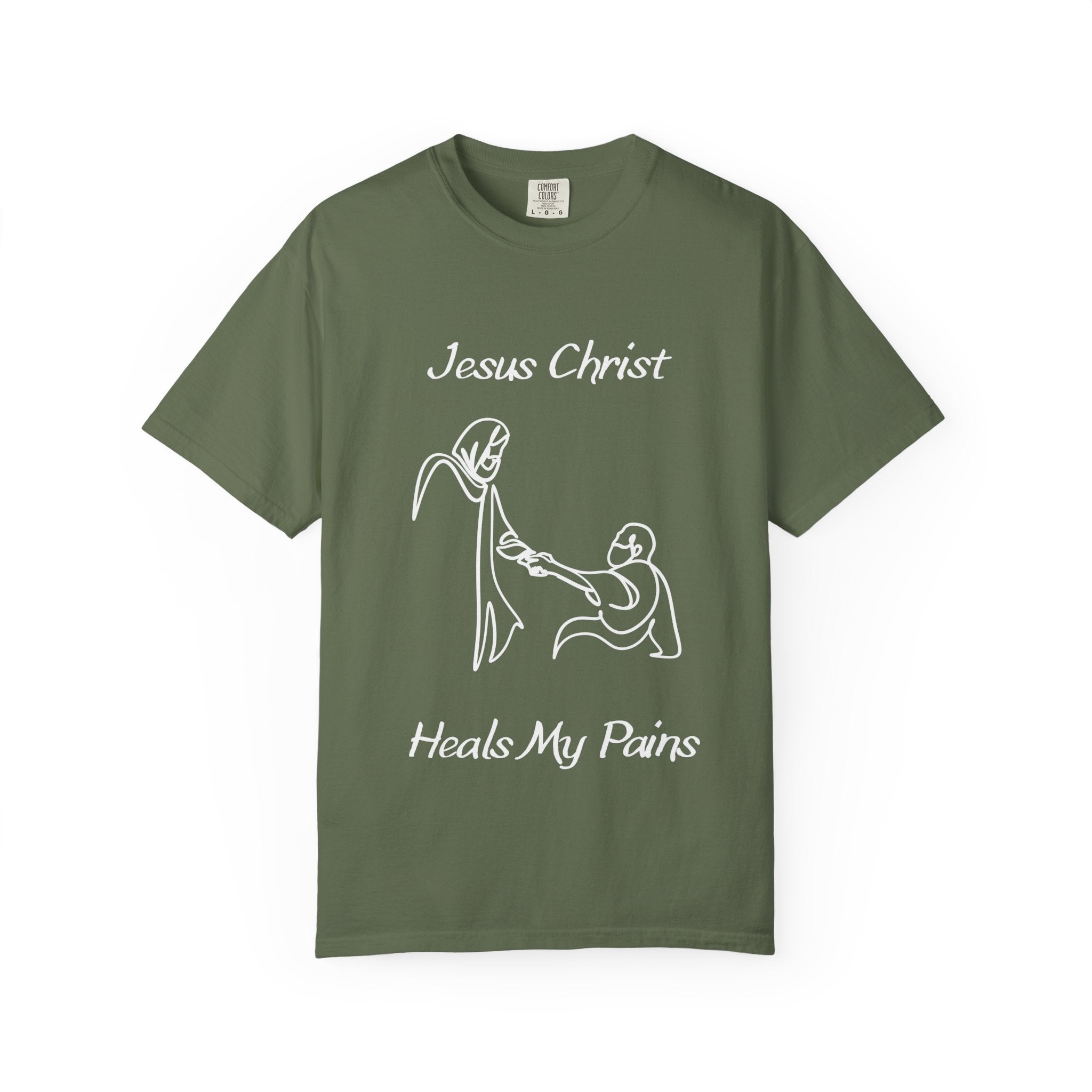 Jesus Christ Heals Me T-Shirt — Christian Faith Graphic Tee