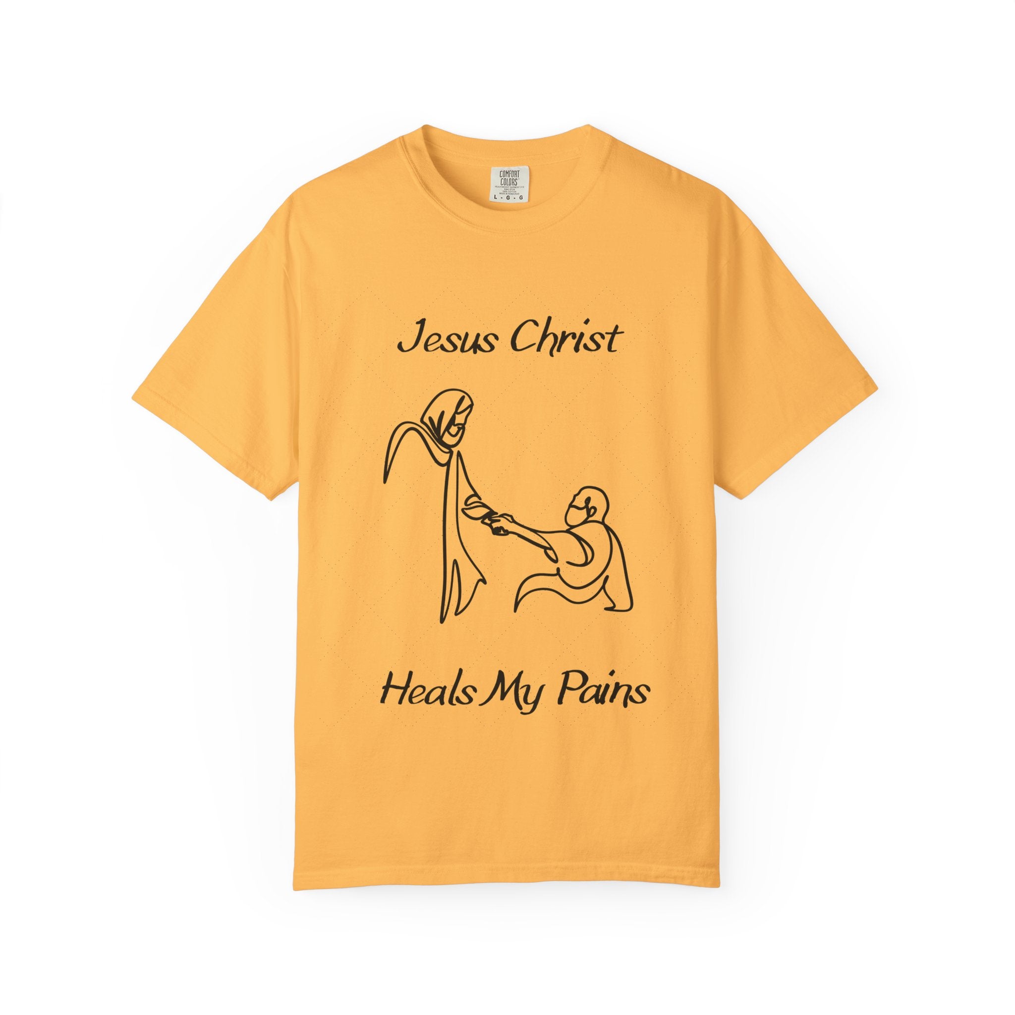 Jesus Christ Heals Me T-Shirt — Christian Faith Graphic Tee