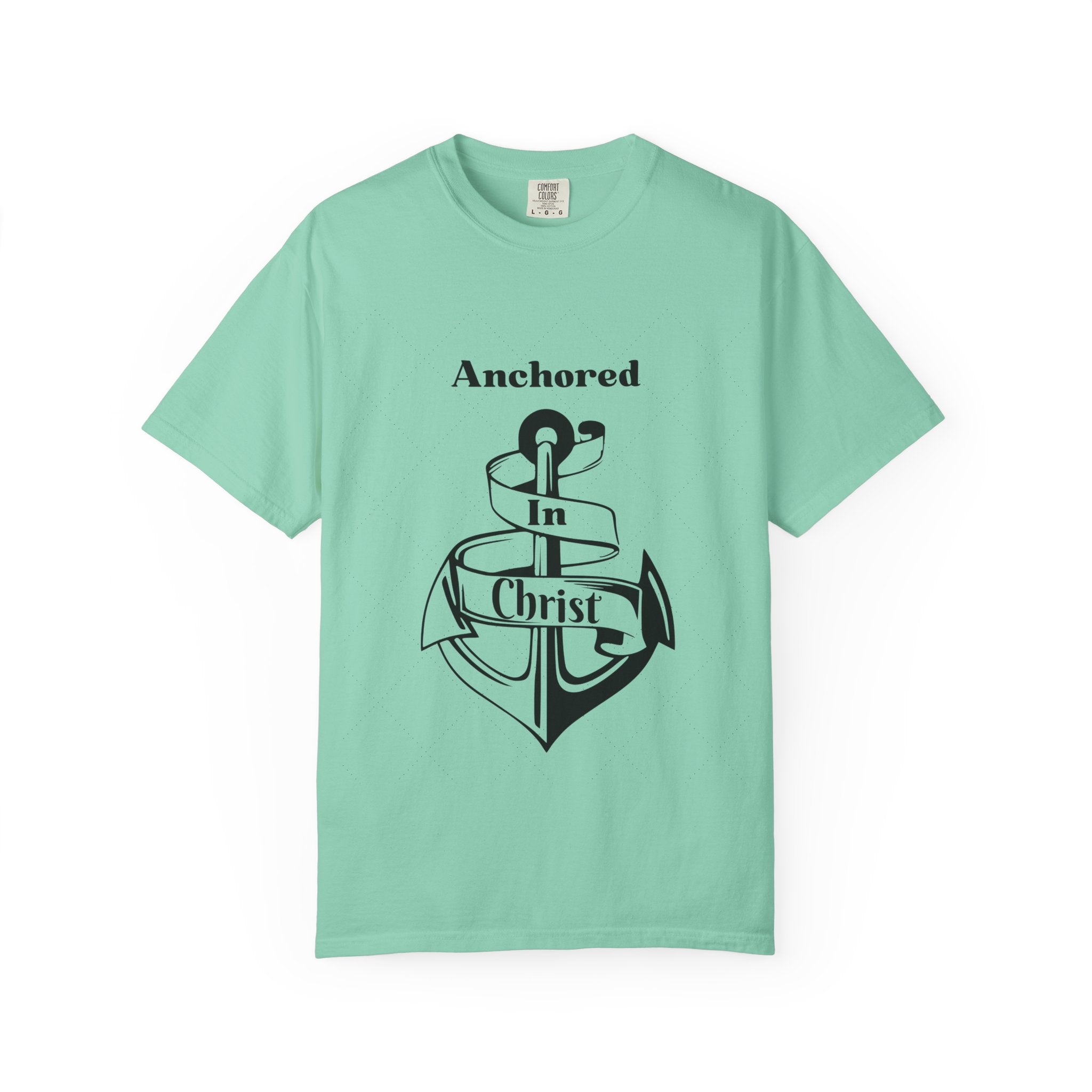 Anchored in Christ — Spiritual Christian Tee