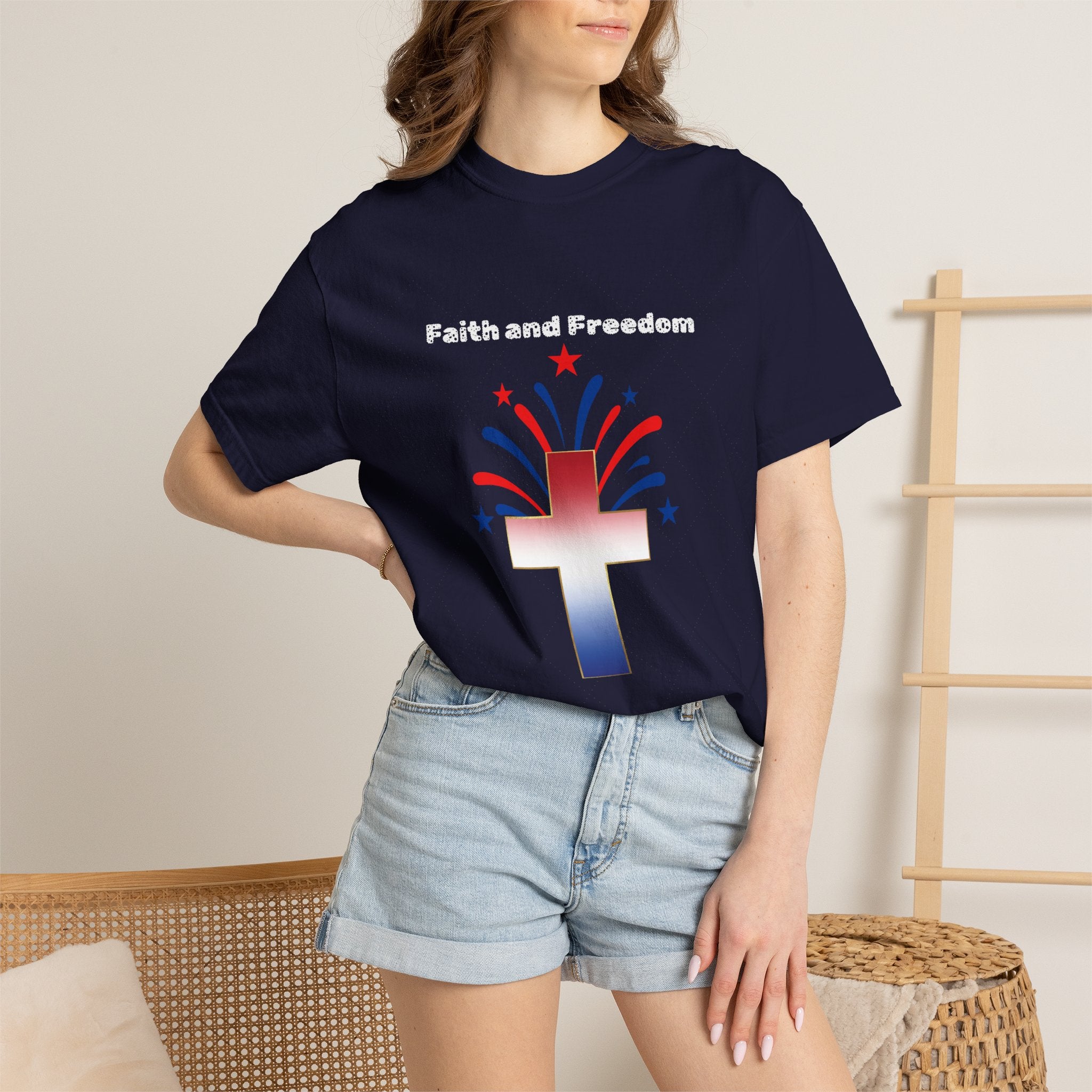 Faith and Freedom T-shirt | Christian Tee