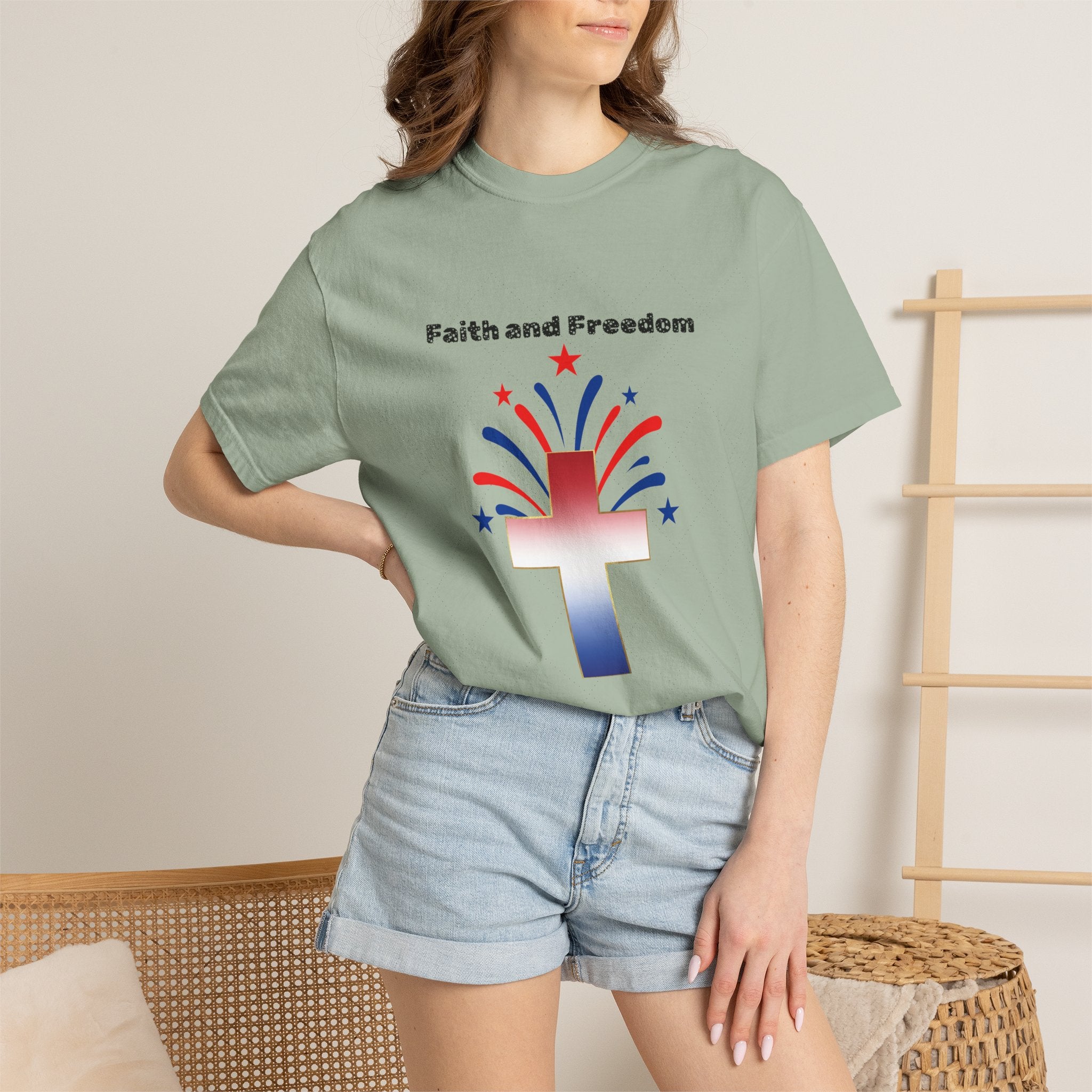 Faith and Freedom T-shirt | Christian Tee