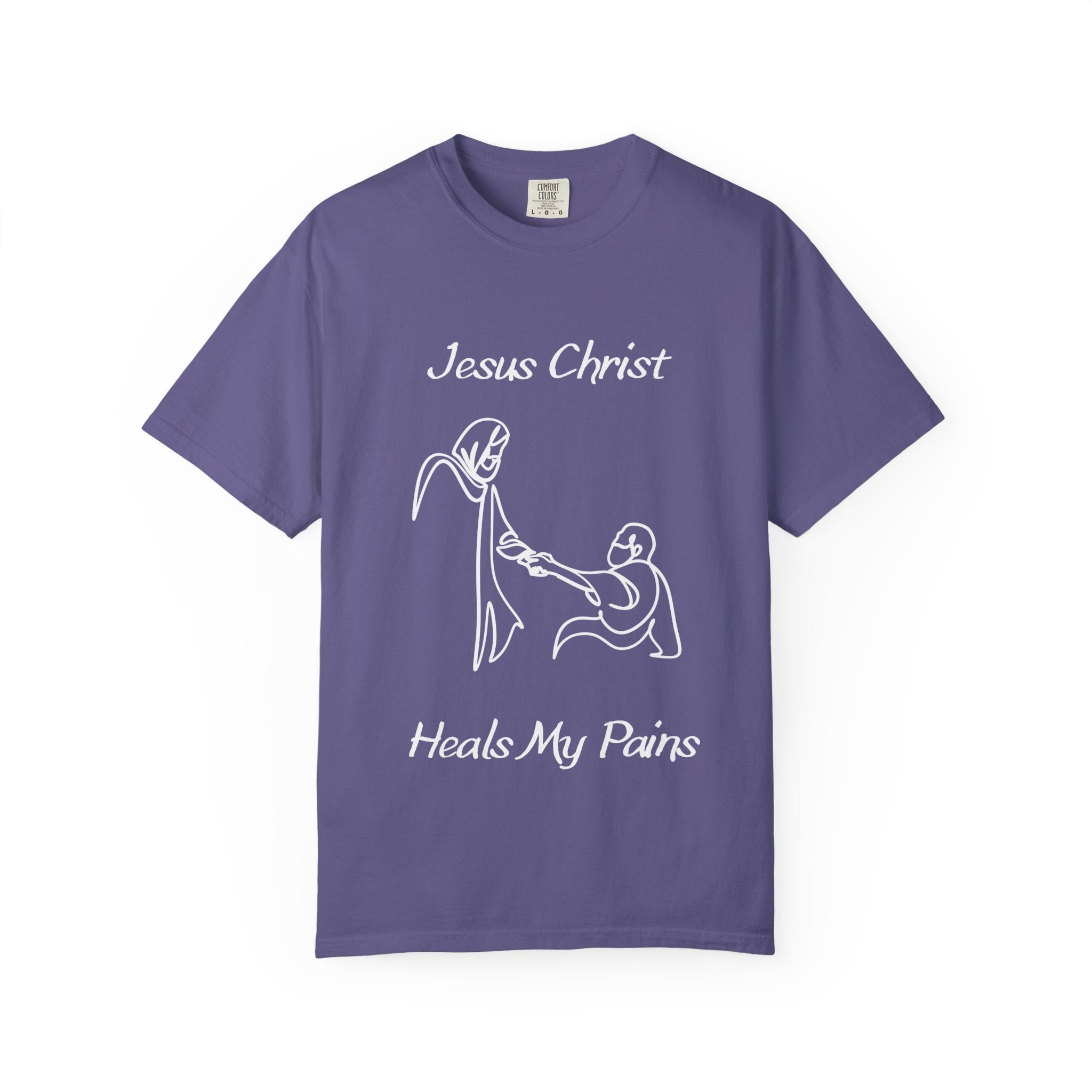 Jesus Christ Heals Me T-Shirt — Christian Faith Graphic Tee