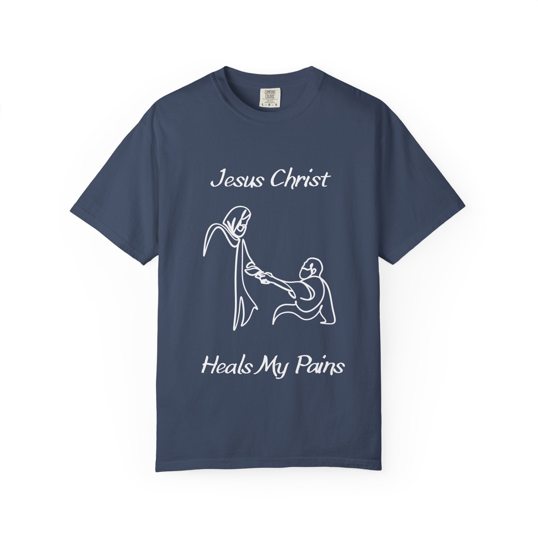 Jesus Christ Heals Me T-Shirt — Christian Faith Graphic Tee