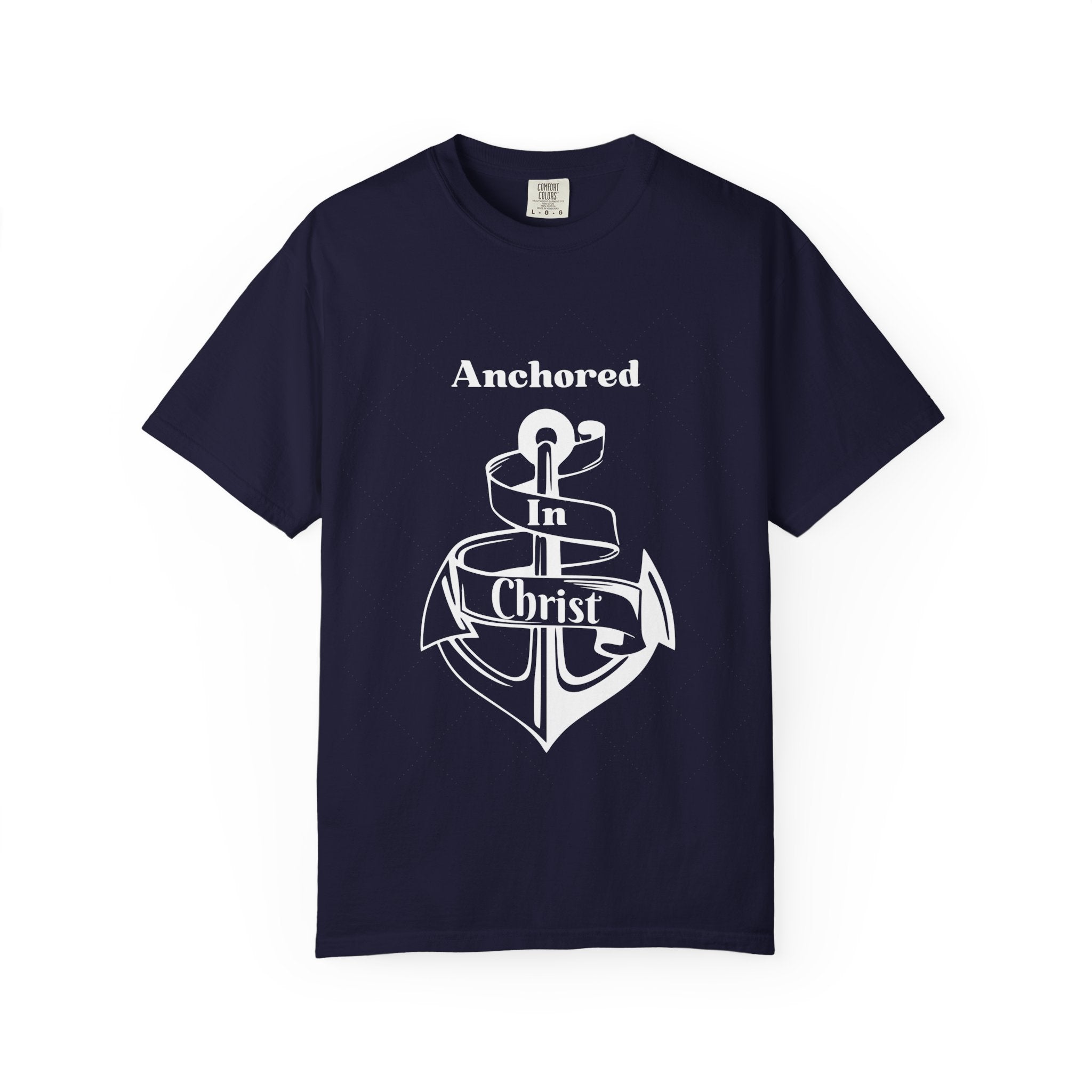 Anchored in Christ — Spiritual Christian Tee