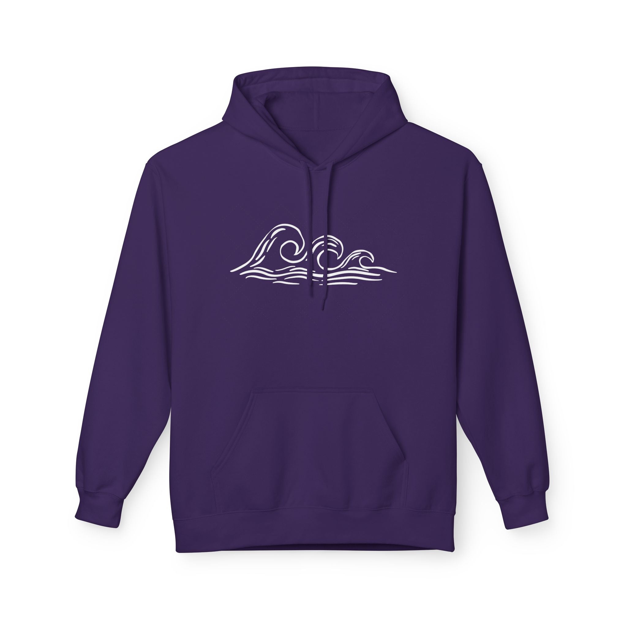 Lighthouse in the Storm Hoodie | Christian Faith Ocean Waves