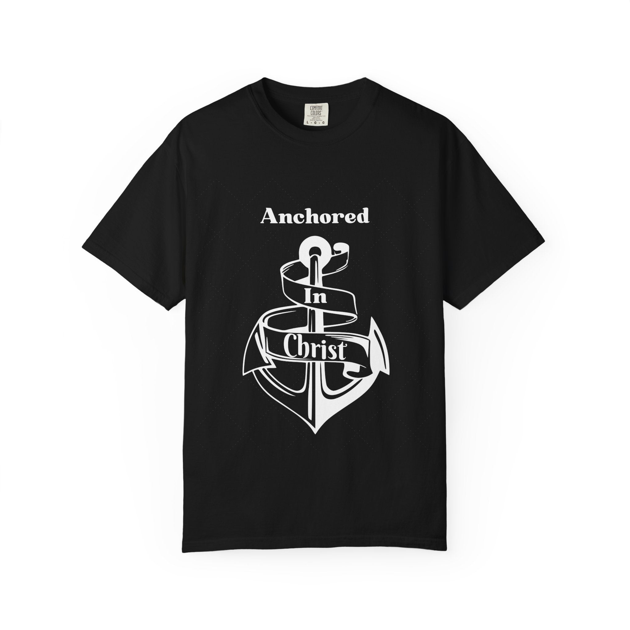 Anchored in Christ — Spiritual Christian Tee