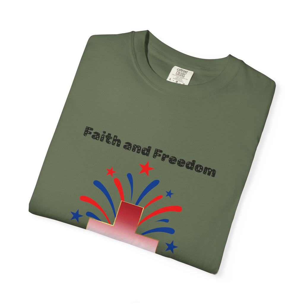 Faith and Freedom T-shirt | Christian Tee