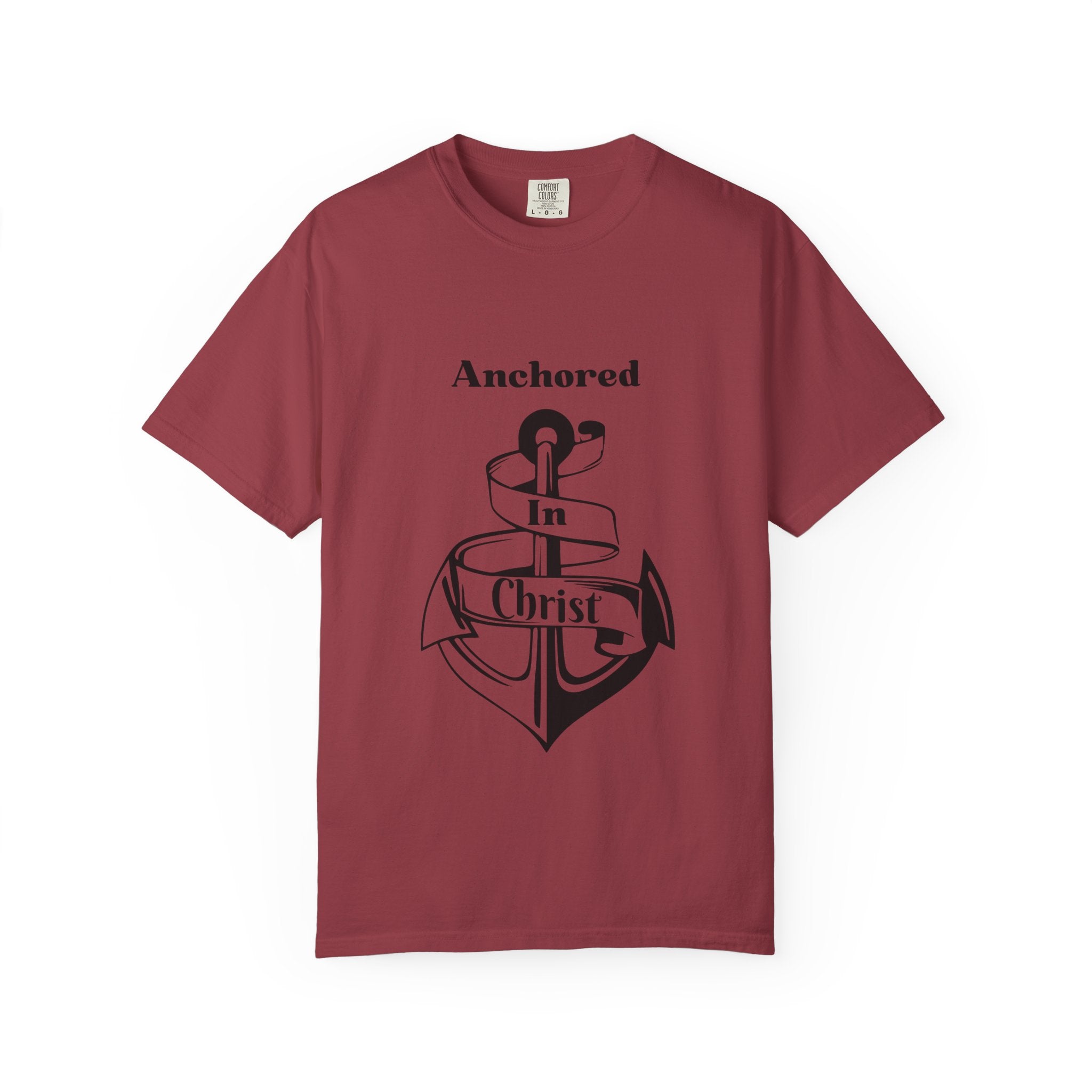 Anchored in Christ — Spiritual Christian Tee