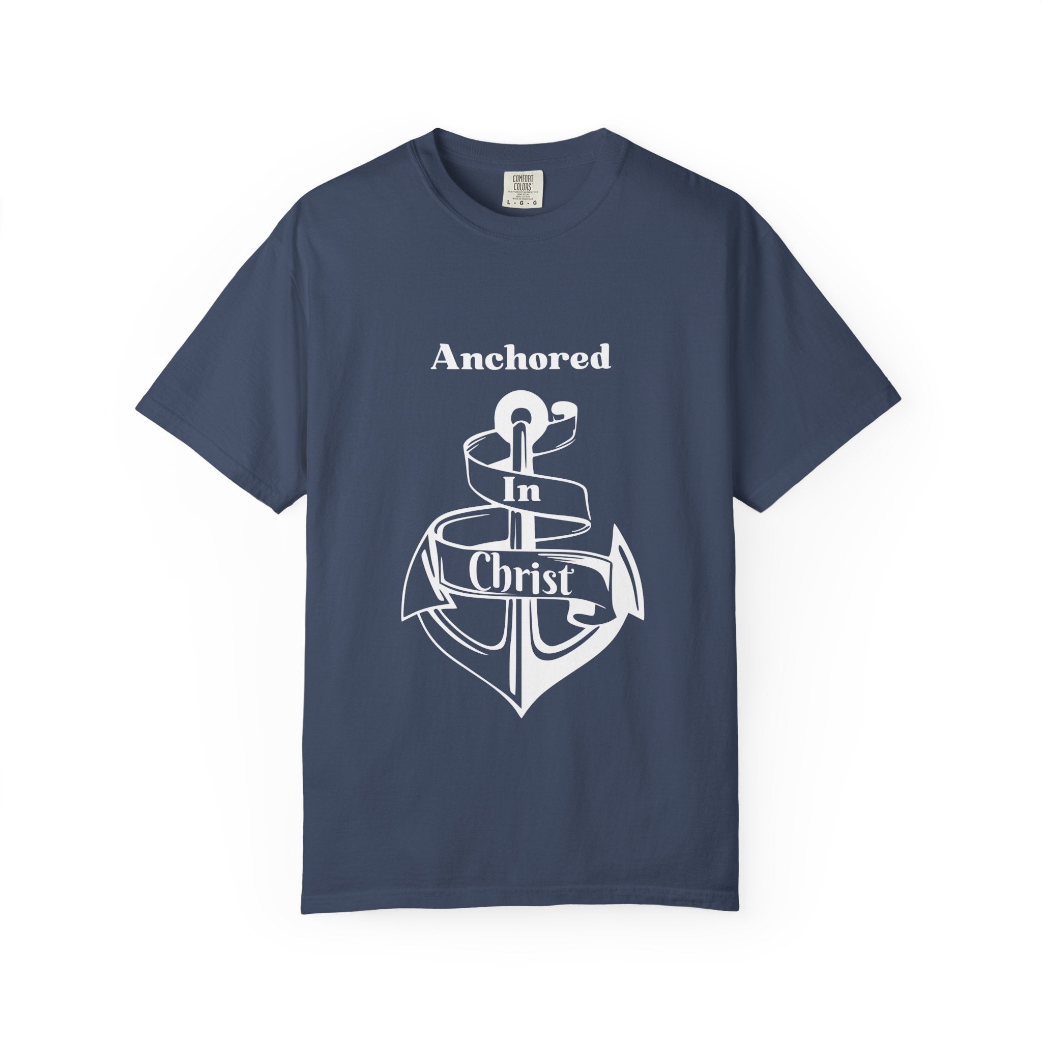 Anchored in Christ — Spiritual Christian Tee