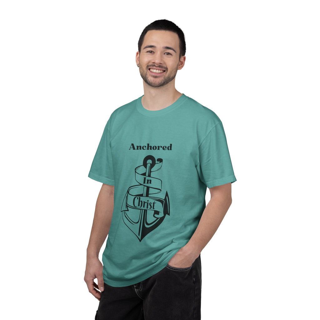 Anchored in Christ — Spiritual Christian Tee