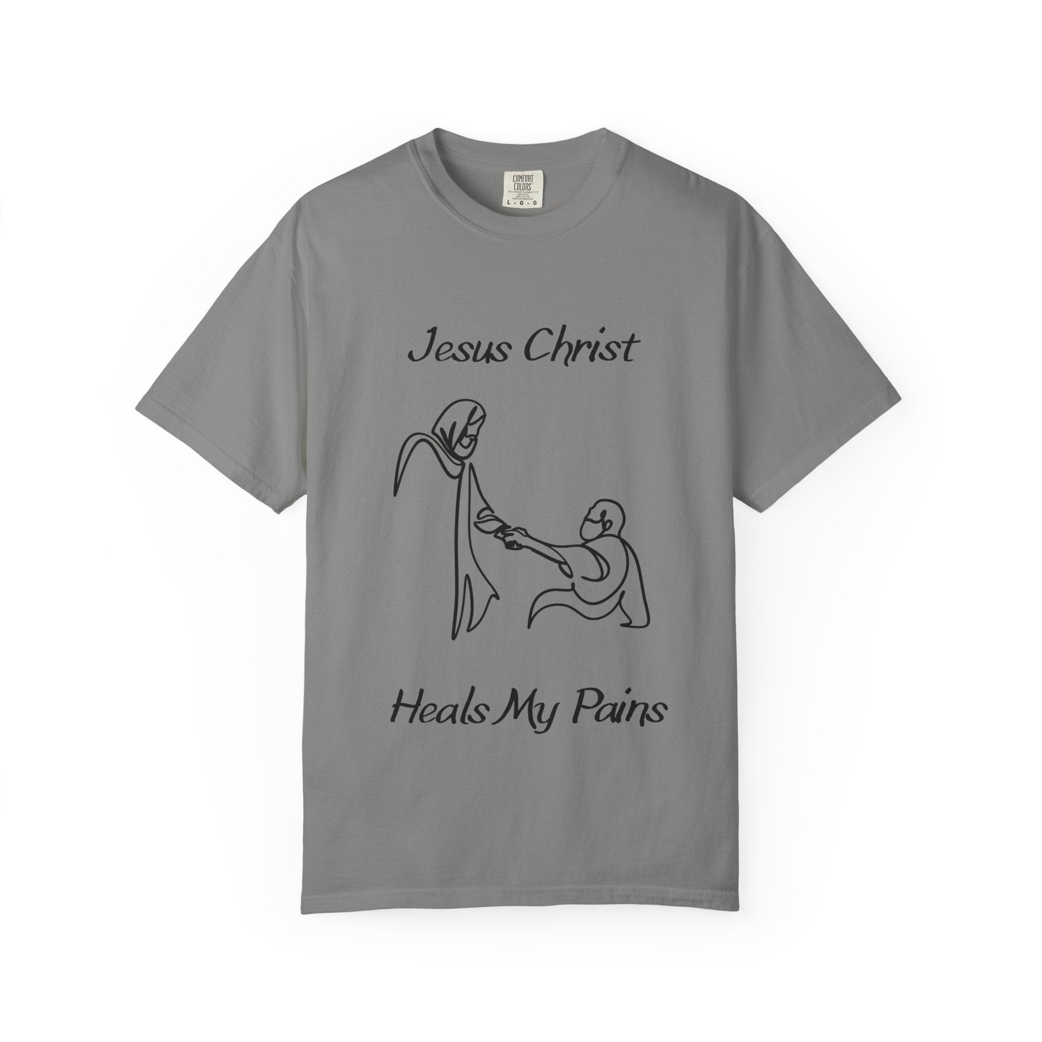 Jesus Christ Heals Me T-Shirt — Christian Faith Graphic Tee