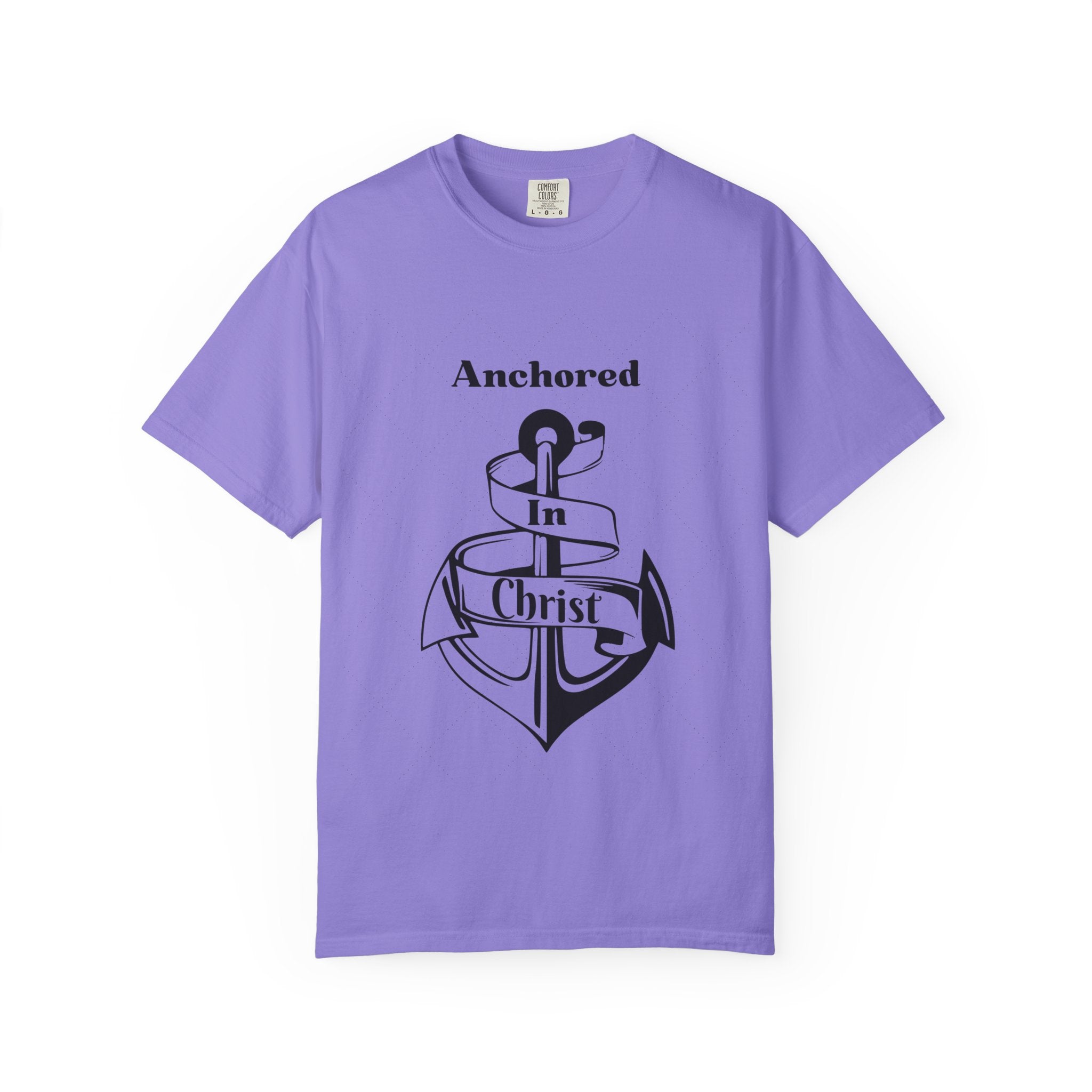 Anchored in Christ — Spiritual Christian Tee