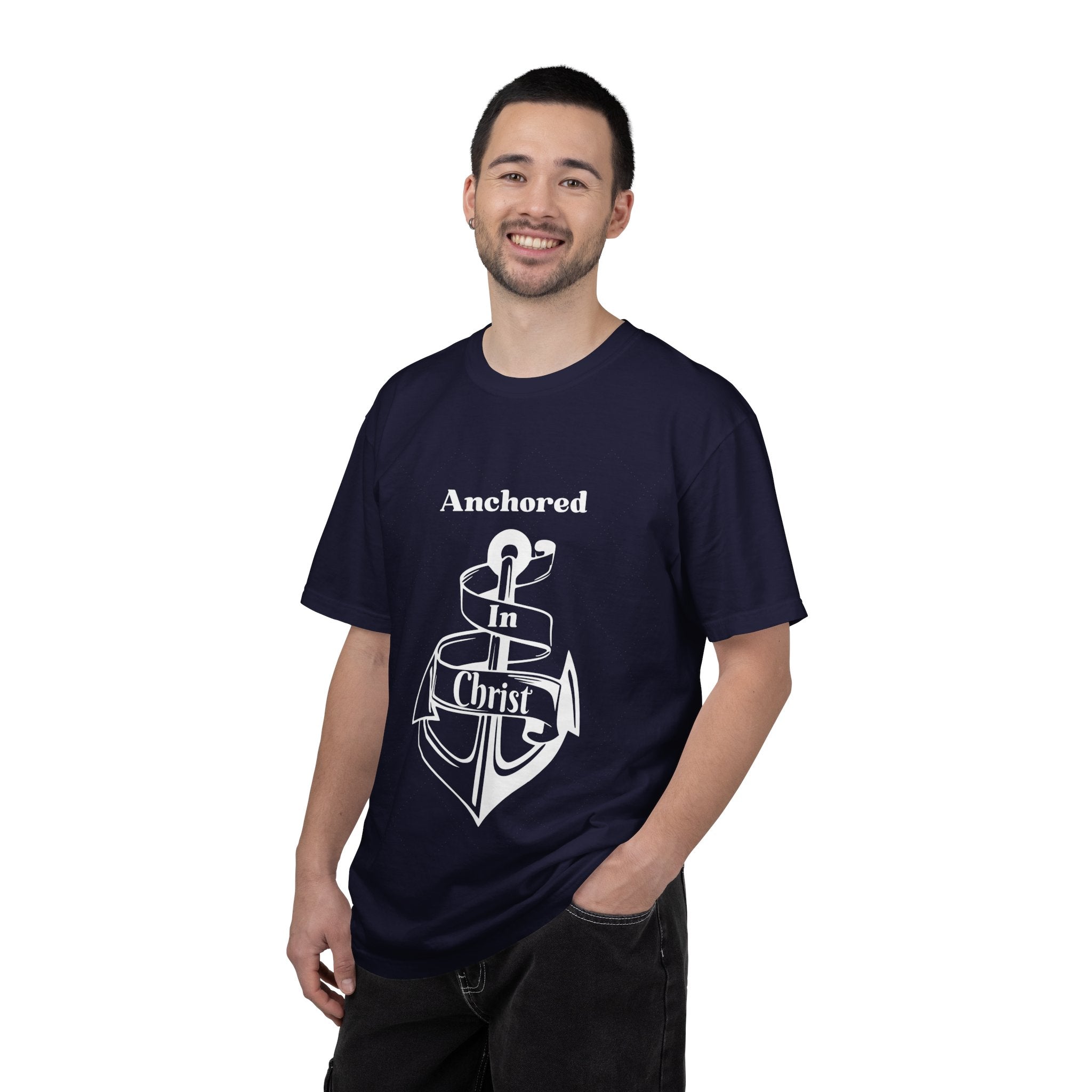 Anchored in Christ — Spiritual Christian Tee