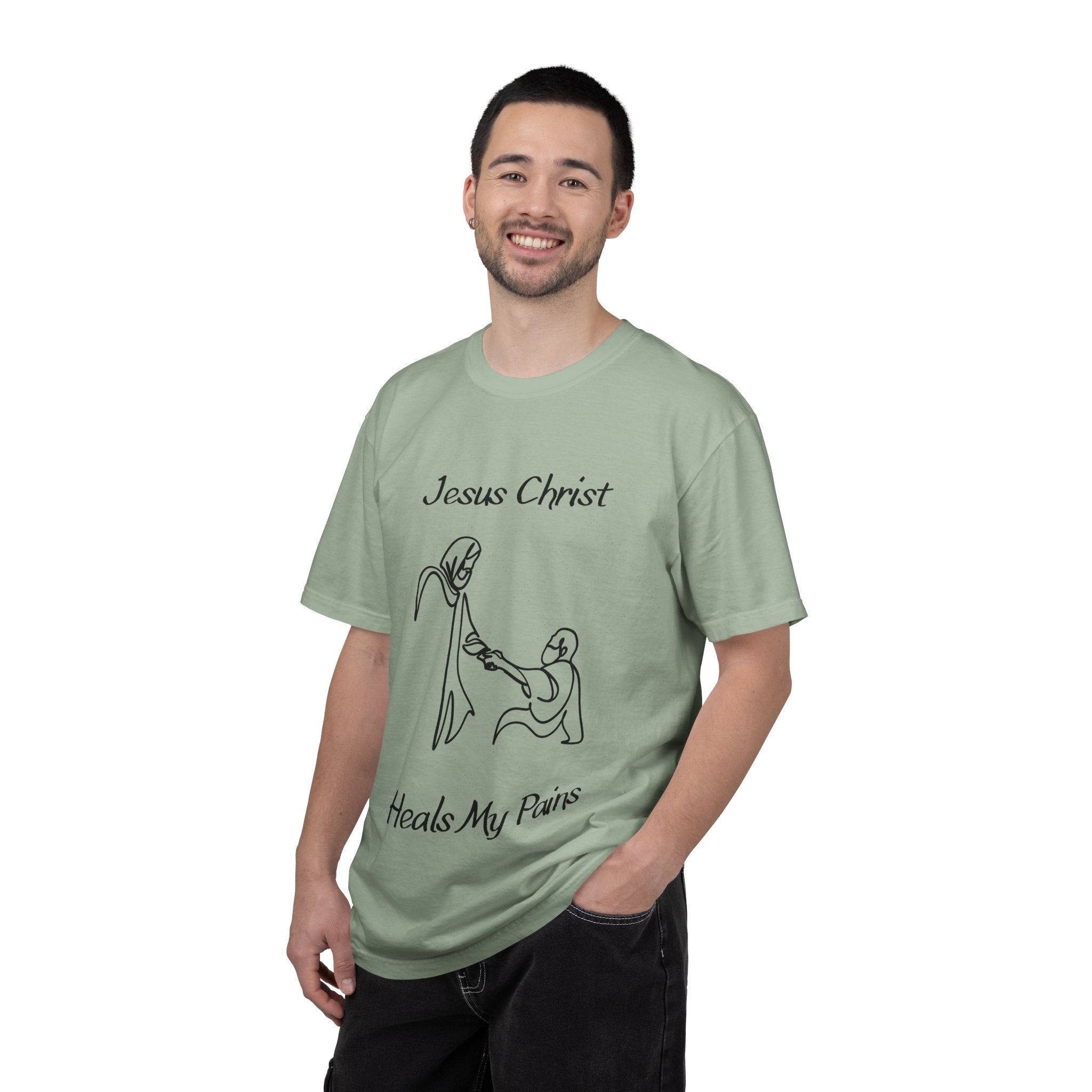 Jesus Christ Heals Me T-Shirt — Christian Faith Graphic Tee