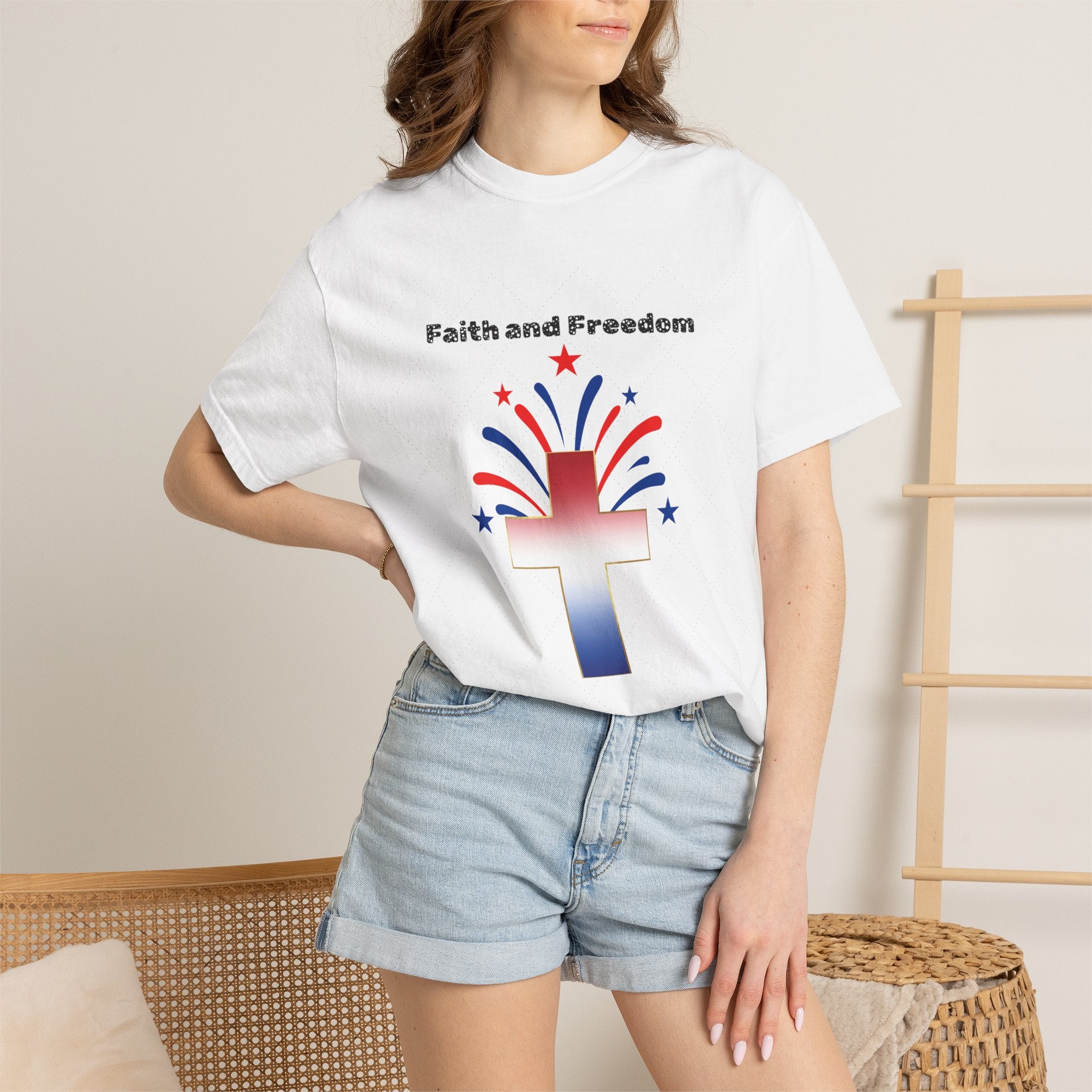 Faith and Freedom T-shirt | Christian Tee