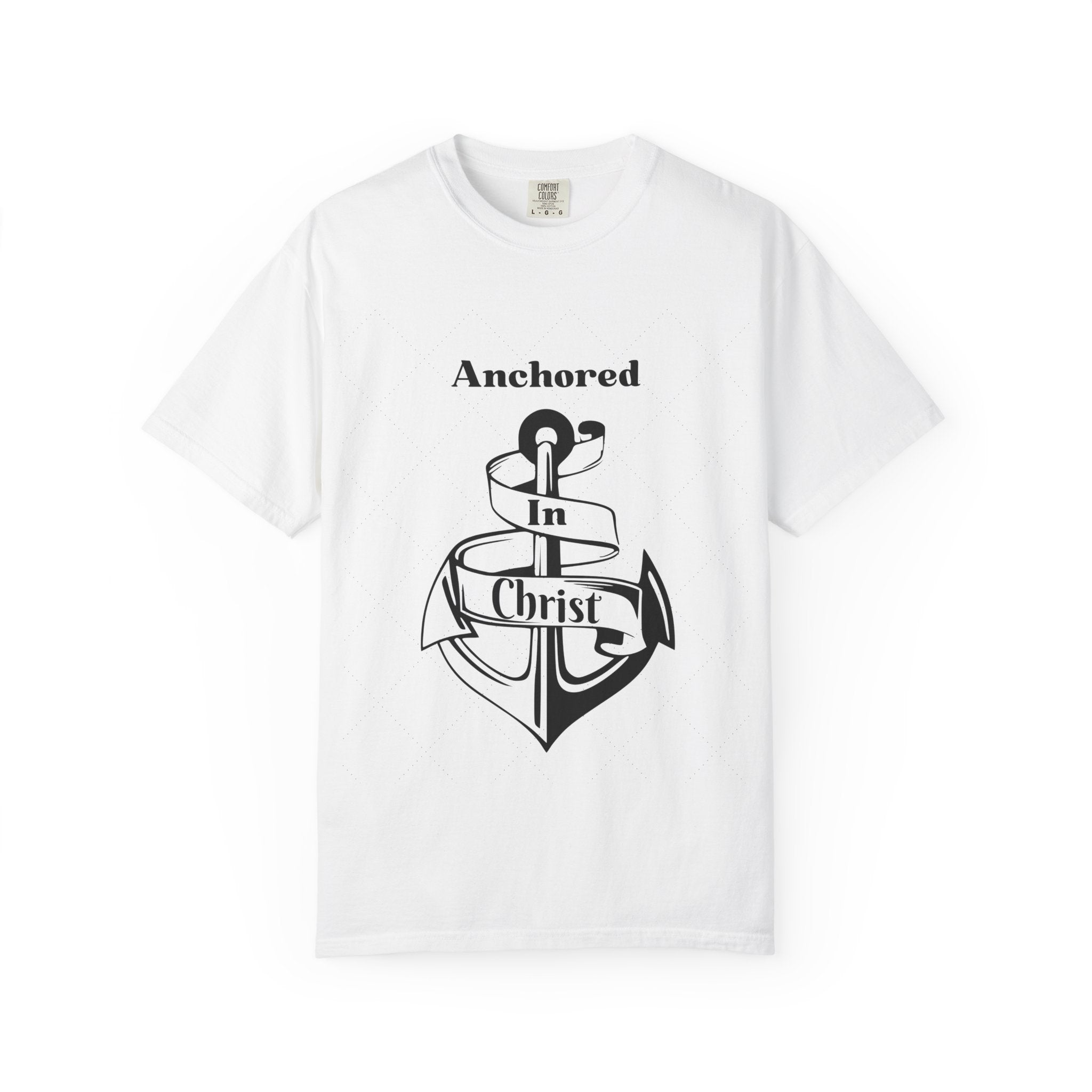 Anchored in Christ — Spiritual Christian Tee
