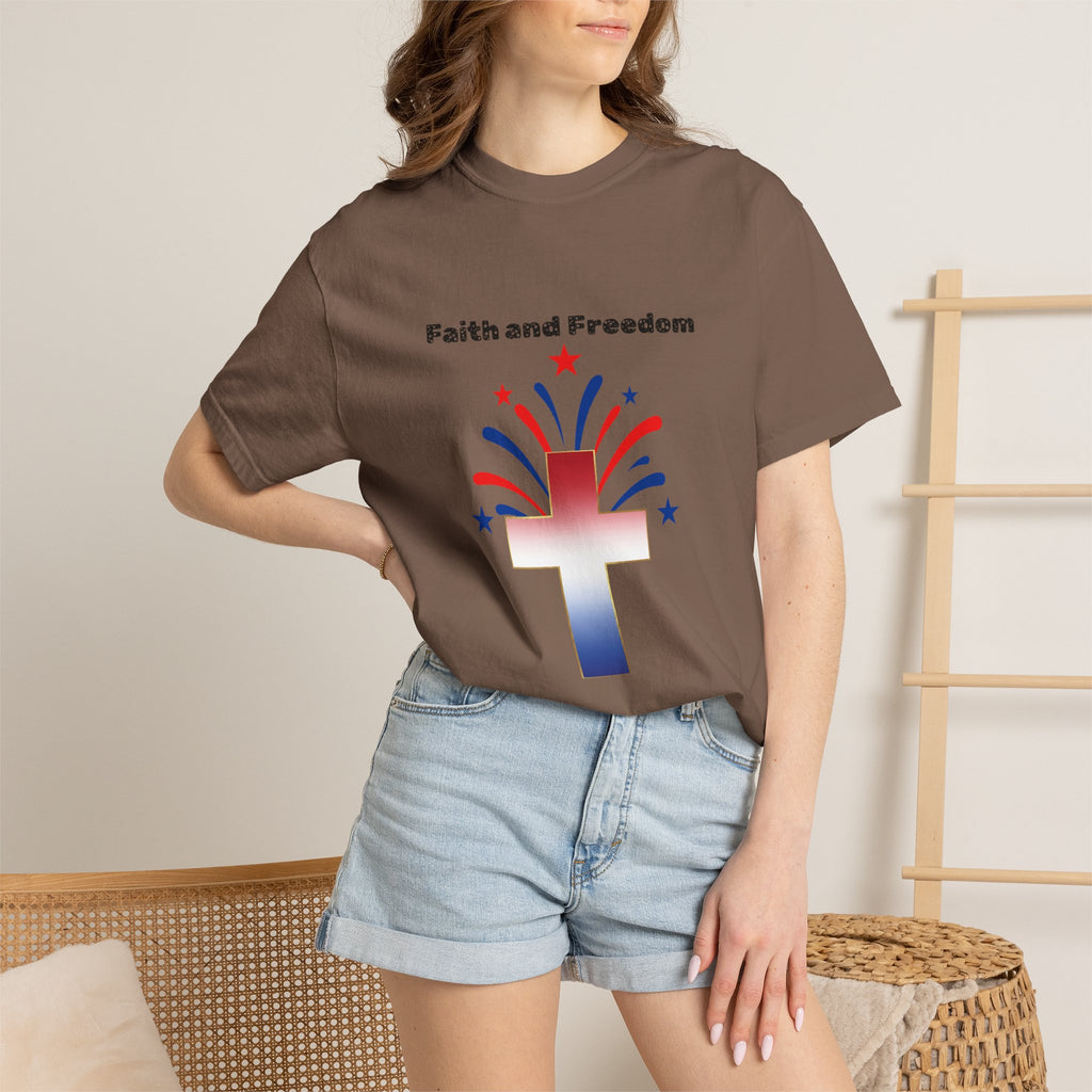 Faith and Freedom T-shirt | Christian Tee