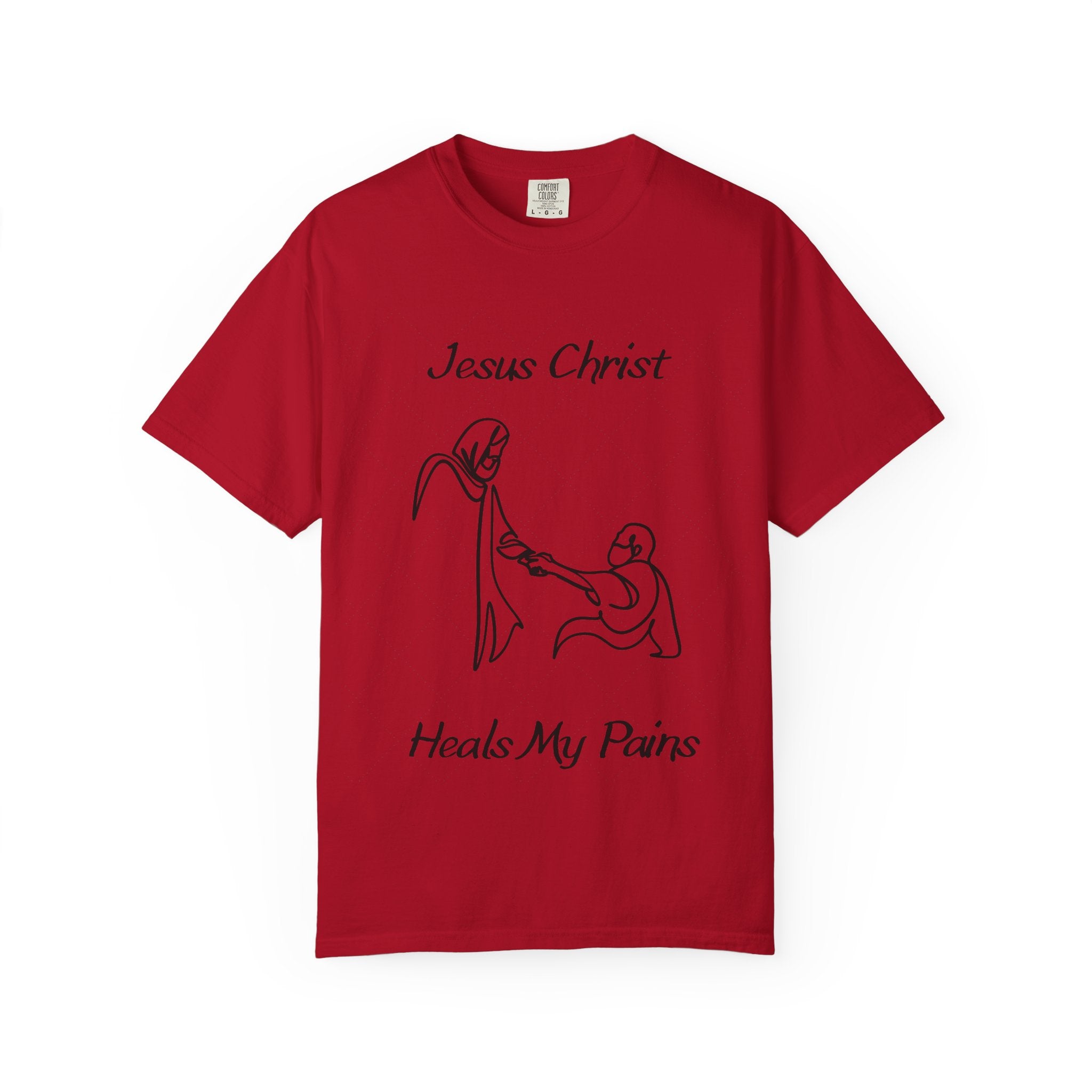 Jesus Christ Heals Me T-Shirt — Christian Faith Graphic Tee