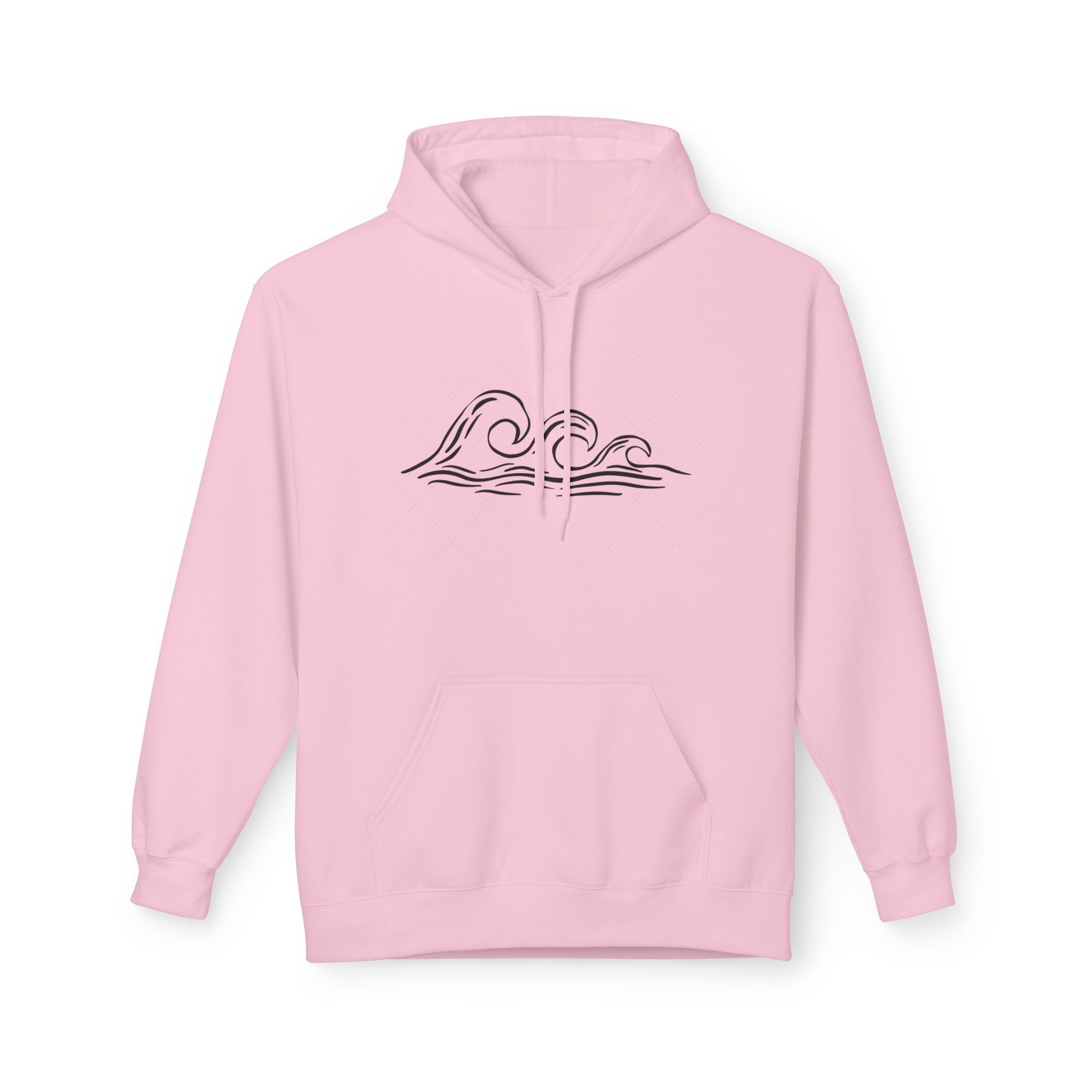 Lighthouse in the Storm Hoodie | Christian Faith Ocean Waves