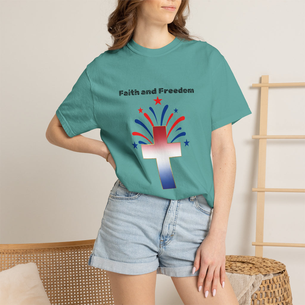 Faith and Freedom T-shirt | Christian Tee