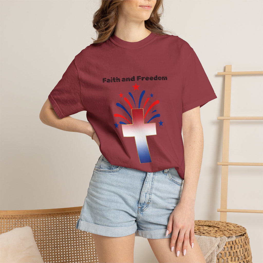 Faith and Freedom T-shirt | Christian Tee