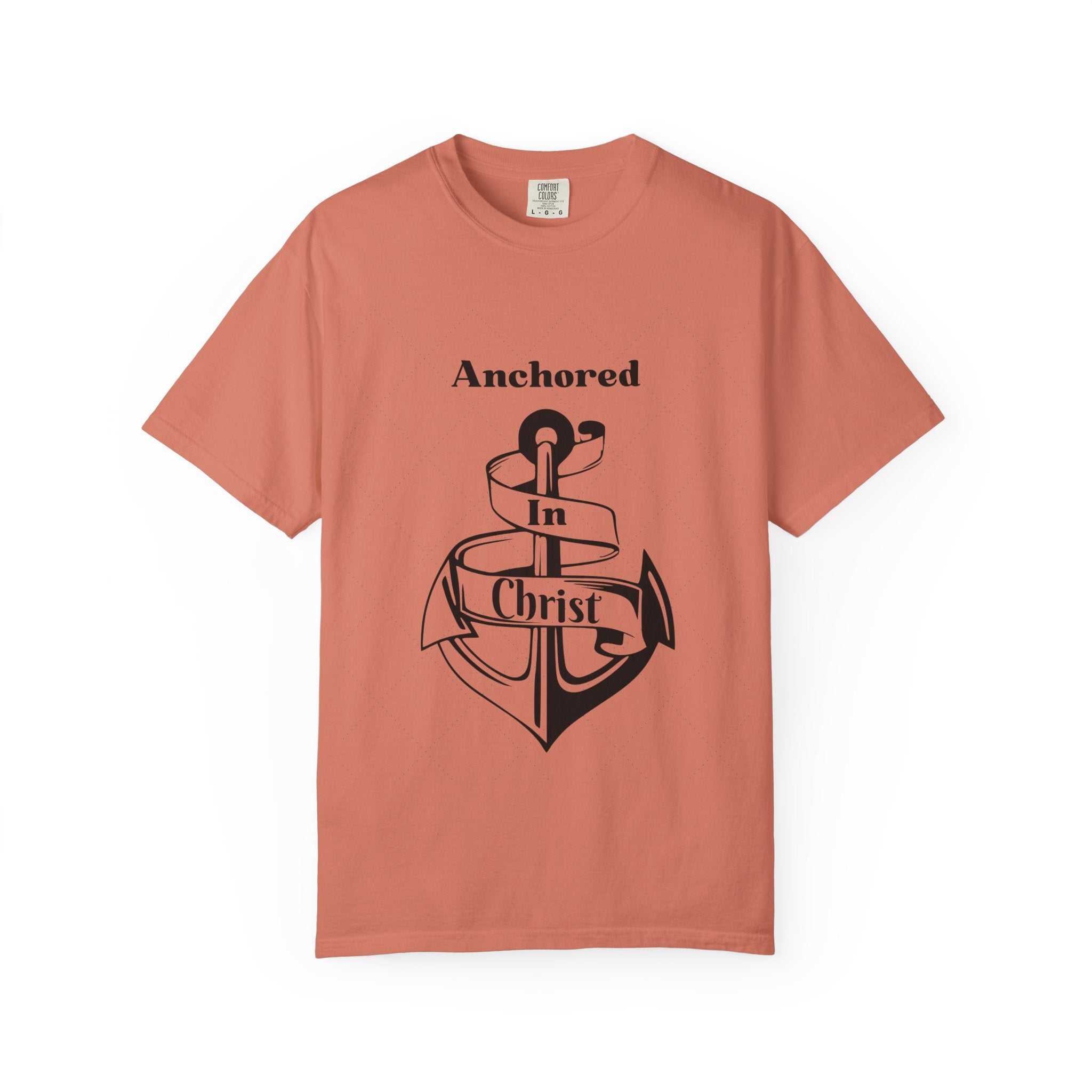 Anchored in Christ — Spiritual Christian Tee