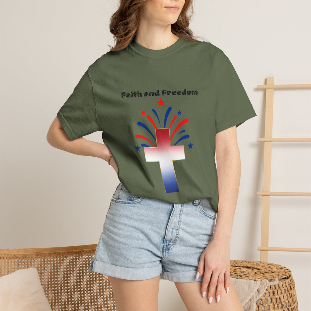 Faith and Freedom T-shirt | Christian Tee