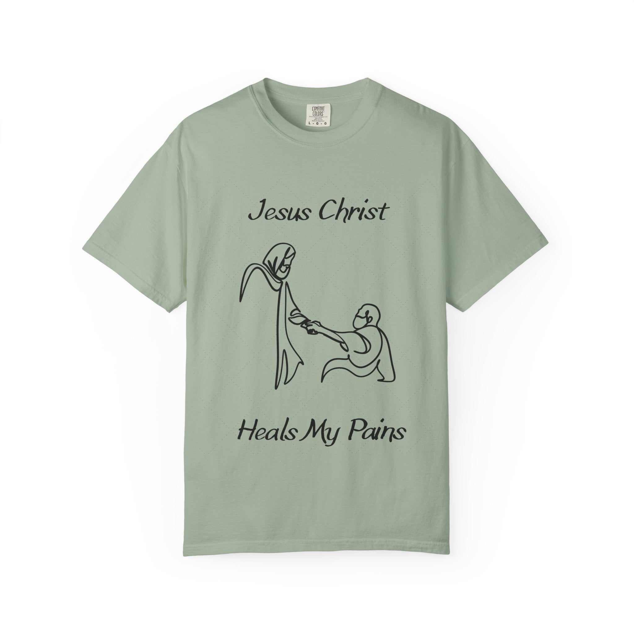 Jesus Christ Heals Me T-Shirt — Christian Faith Graphic Tee