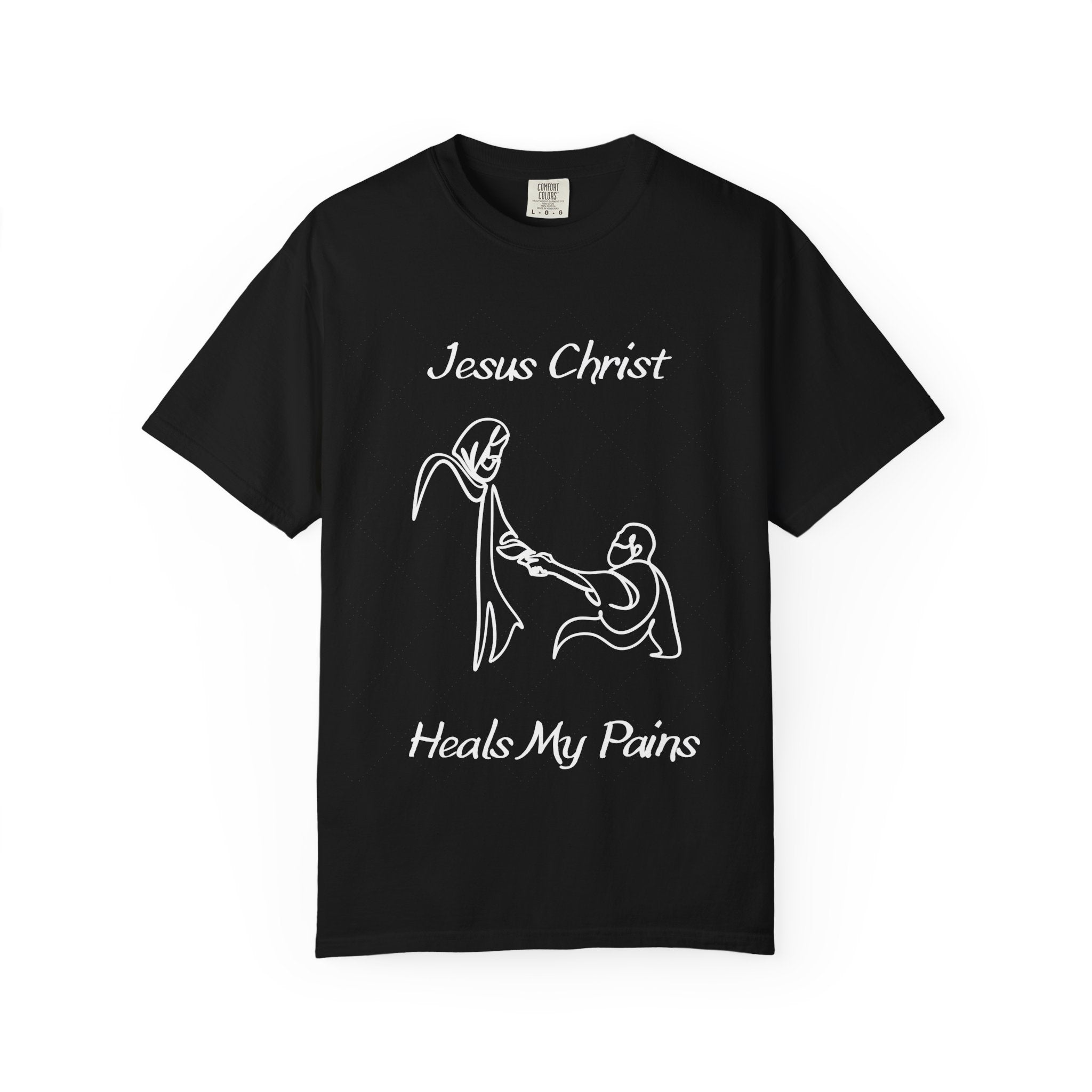 Jesus Christ Heals Me T-Shirt — Christian Faith Graphic Tee