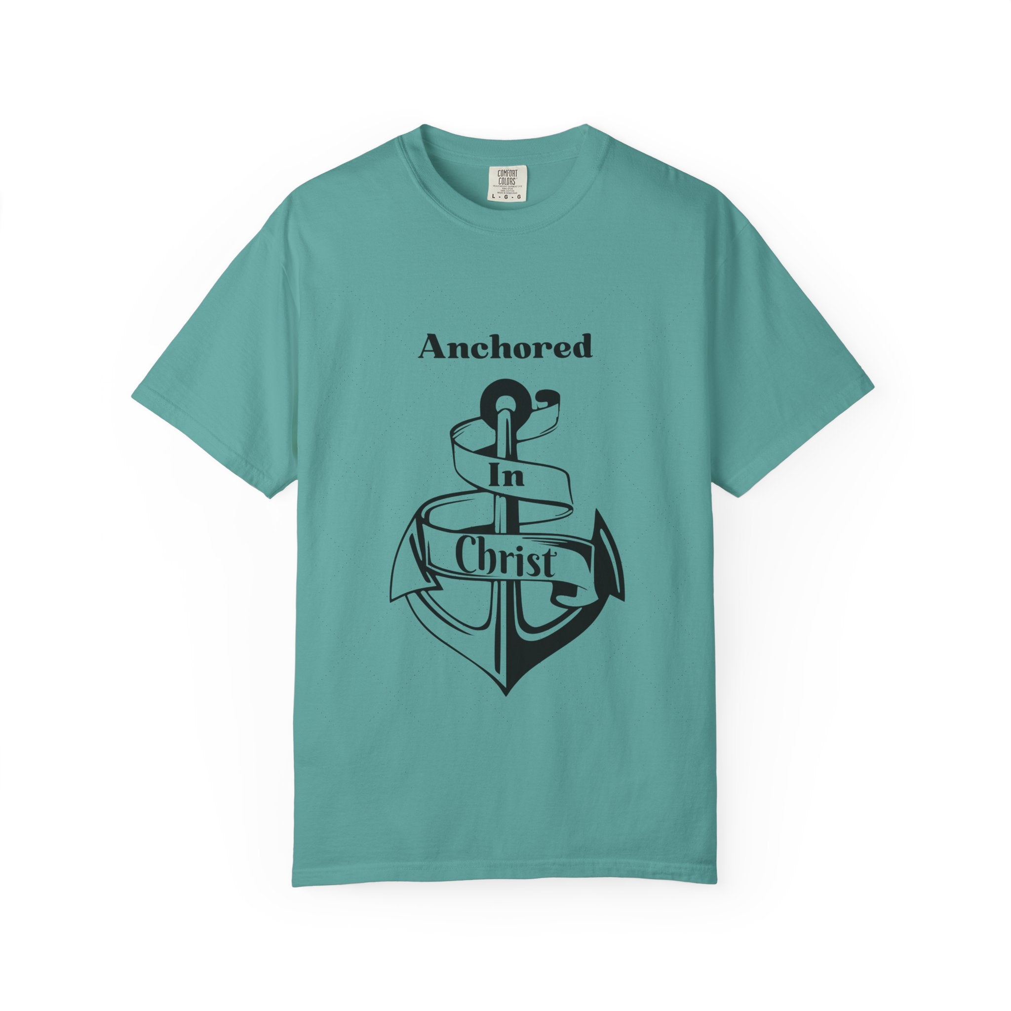 Anchored in Christ — Spiritual Christian Tee