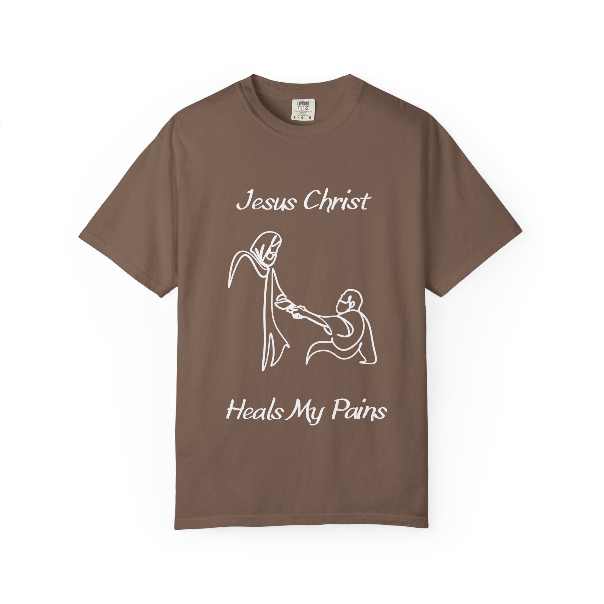 Jesus Christ Heals Me T-Shirt — Christian Faith Graphic Tee